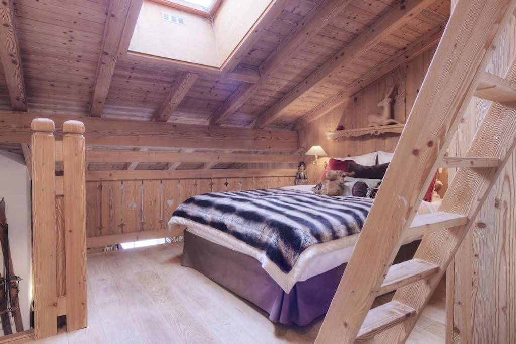 Appartement Duplex Chaleureux Au Coeur De Megeve 2 P Extérieur photo