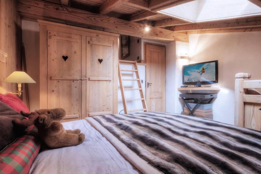Appartement Duplex Chaleureux Au Coeur De Megeve 2 P Extérieur photo