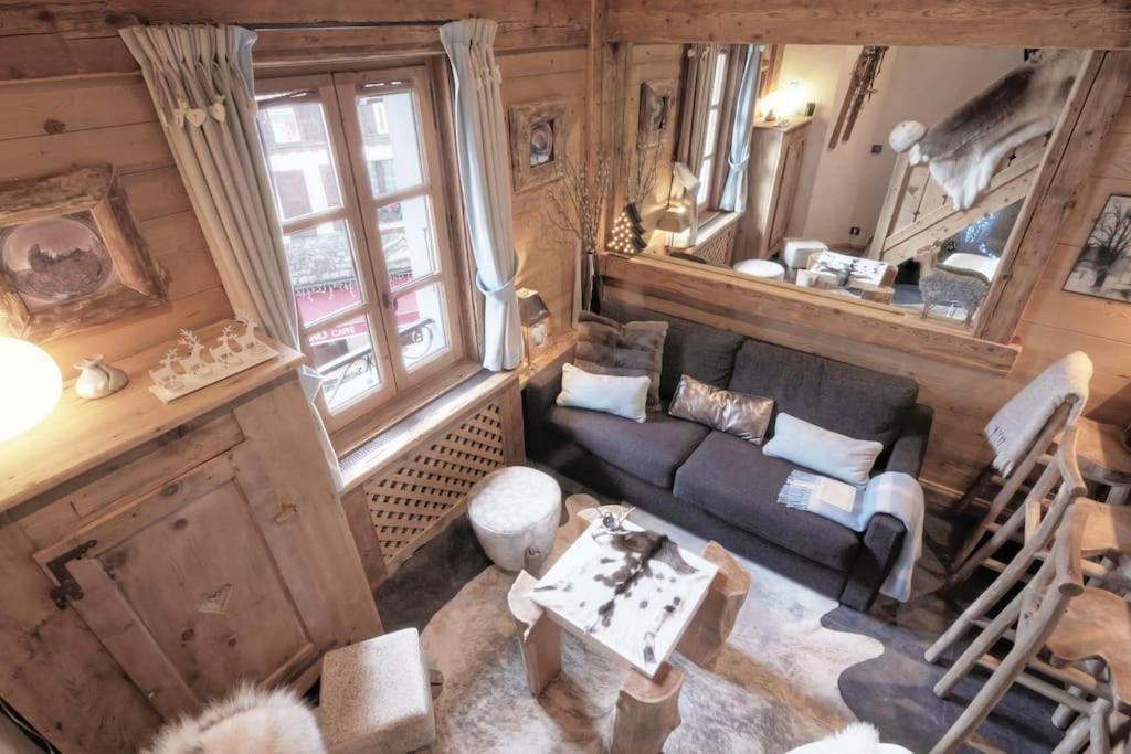 Appartement Duplex Chaleureux Au Coeur De Megeve 2 P Extérieur photo