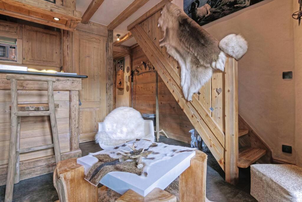 Appartement Duplex Chaleureux Au Coeur De Megeve 2 P Extérieur photo